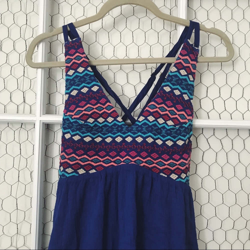 Fun colored sundress
